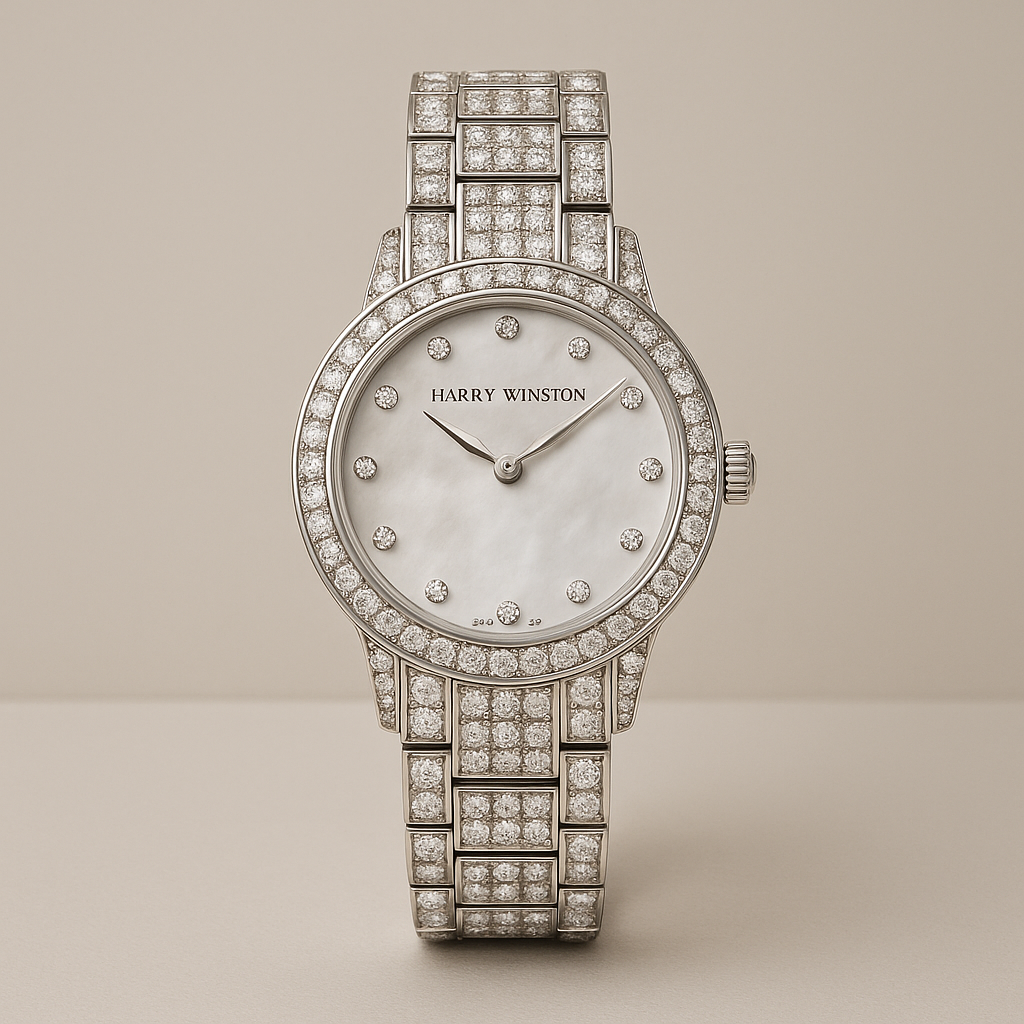 Harry Winston live listings on BidAndSold
