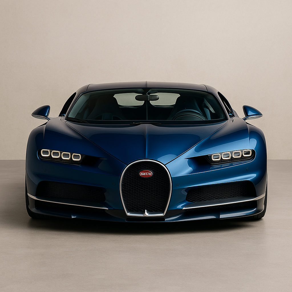 Fast Bugatti Chiron live listings on BidAndSold